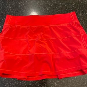 Lululemon pace setter skirt size 10 tall